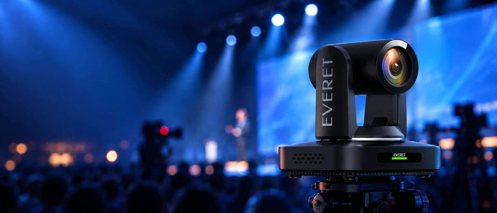 Everet PTZ camera at a live event